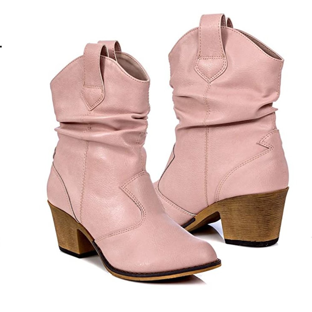 Pink Cowboy Boots